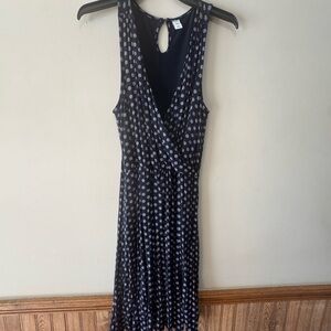 Navy Sleeveless Dress